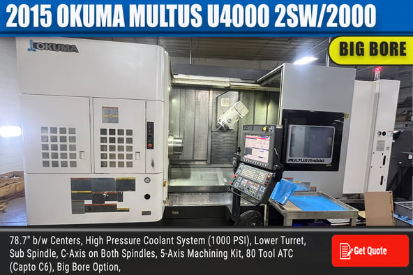 2015 Okuma Multus U4000 (#3732701) 2