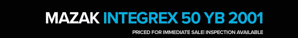 Mazak Integrex 50 YB 2001 For Sale