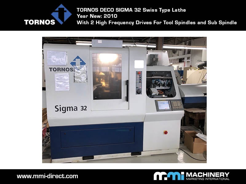 Tornos-Sigma-32-Swiss-Type-Lathe